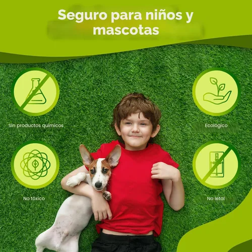 Miniatura 6 de Natural Elements Repelente de topos y campañoles 100% aceite de ricino Seguro para mascotas y no tóxico (4 galones)