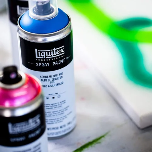 Miniatura 4 de Liquitex - Spray de pintura profesional, 12 onzas (400 ml), tono rojo cadmio profundo Tono profundo rojo cad
