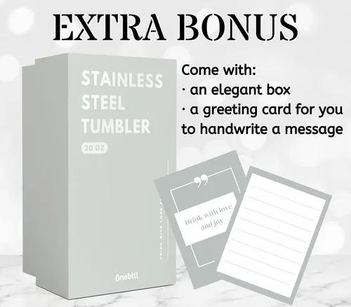Miniatura 6 de Onebttl Regalos personalizados para hombres con iniciales, vaso de viaje con monograma para él, tazas de café personalizadas, regalos únicos