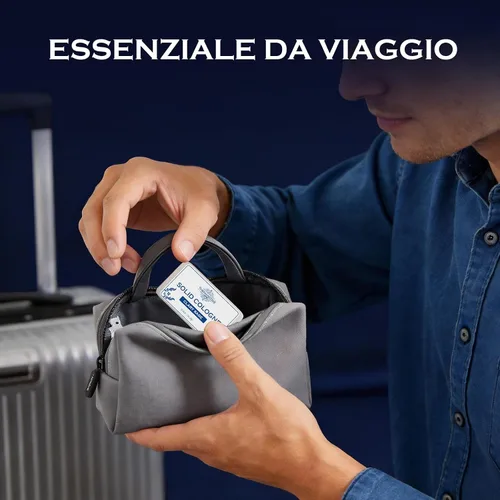 Miniatura 5 de THEMANCODE Colonia sólida para hombres, regalos del día del padre, perfume sólido con sándalo, vetiver, madera de cedro, aromas de salvia, paquete
