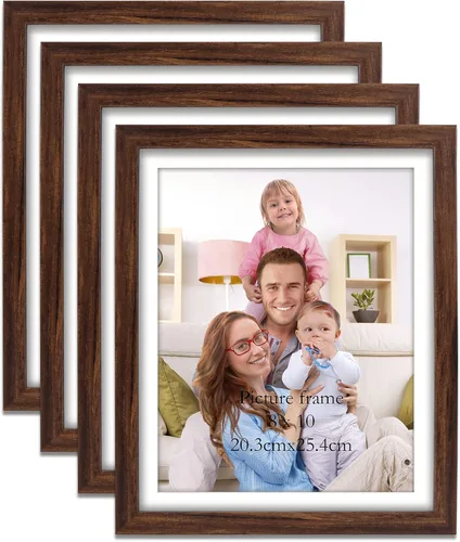 Miniatura 16 de Giftgarden Portarretratos de 11 x 17 pulgadas, paquete de 4 marcos mate de 11 x 17 pulgadas para fotos de 8 x 12 pulgadas con paspartú, póster de 11