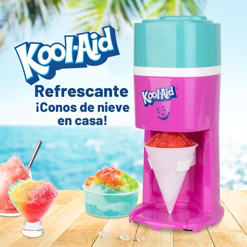 Miniatura 2 de Kool-Aid Máquina de Raspado de Hielo y Conos de Nieve, Raspadora de Hielo Multiusos para Golosinas Congeladas, Granizados, Conos de Nieve y Más