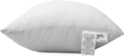Miniatura 6 de ACCENTHOME Insertos de almohada para exteriores de 18 x 18 pulgadas (paquete de 4) fundas hipoalergénicas impermeables Inserto de almohadas