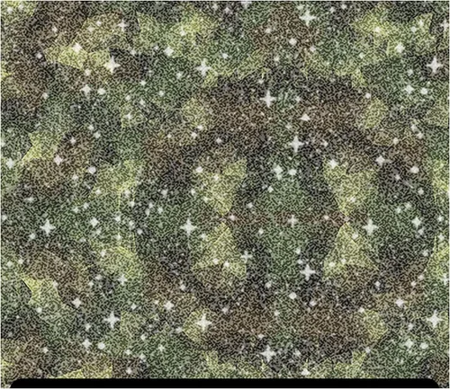 Miniatura 5 de Camuflaje Estampado Glitter HTV (13.33" x 12") - Camuflaje Azul
