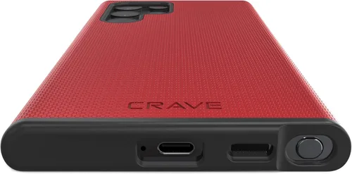 Miniatura 7 de Crave Funda para Galaxy S22 Ultra, Funda De Doble Capa De Protección A Prueba De Golpes Para Samsung Galaxy S22 Ultra 5G (6.8 Pulgadas) - Rojo