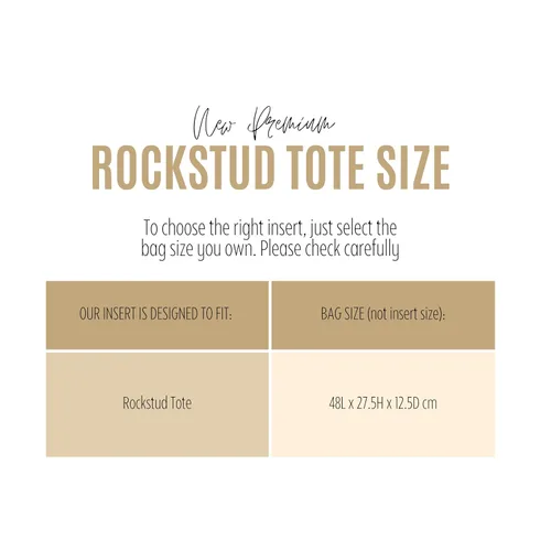 Miniatura 2 de Purse Organizer for Valentino Rockstud Tote Organizer, Rockstud Tote Insert, Handmade 2mm Thick Felt Gold Zipper (For Rockstud Tote, Lime)