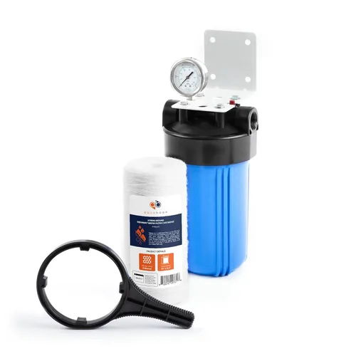Miniatura 51 de Aquaboon 10x4.5 Carcasa para filtro de agua para toda la casa Filtro de agua certificado NSF para sistema de filtración con medidor y liberación