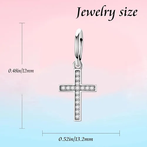 Miniatura 3 de Abalorios de plata de ley 925 para pulseras Pandora, regalos de joyería para mujer y niña.