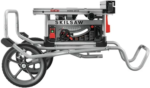 Miniatura 9 de SKIL SPT99-11 - Sierra de mesa de accionamiento helicoidal resistente de 10 pulgadas con soporte