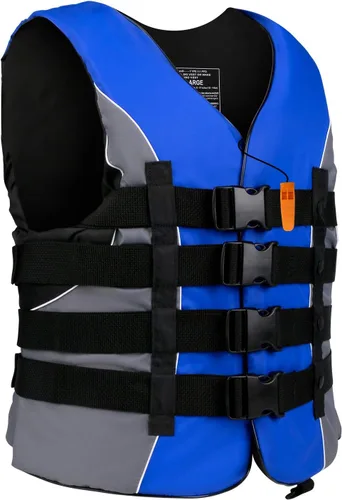 Miniatura 9 de XGEAR Chaleco salvavidas para deportes acuáticos para adultos USCG Negro