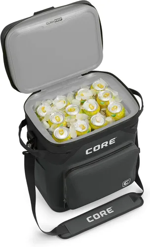 Miniatura 27 de CORE - Bolsa de enfriador suave a prueba de fugas magnética con cremallera impermeable Bolsa aislada enfriador portátil Mejor enfriador suave