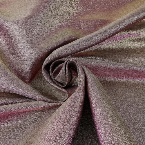 Miniatura 6 de Tela iridiscente de dos tonos con hilo metálico que cambia de color para coser vestido de disfraz (mezcla azul fucsia) 60 pulgadas de ancho, 1 yarda