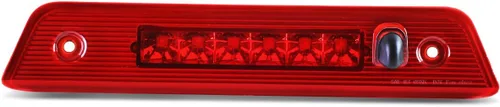DNA MOTORING 3BL-JLIR08-LED-RD - Luz de freno LED de tercera cola con lente roja [compatible con Jeep Liberty 08-12] Rojo