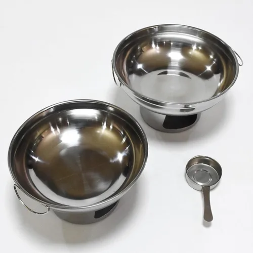 Miniatura 6 de Olla caliente china tradicional mini olla caliente utensilios de cocina al aire libre olla china pequeña olla caliente de acero inoxidable olla