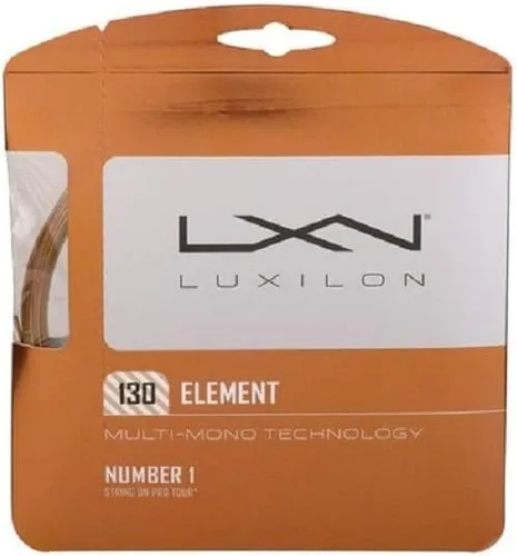 Miniatura 2 de Luxilon Element 130 - Juego de cuerdas de tenis, color bronce