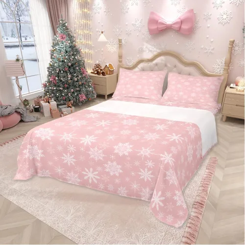 Miniatura 31 de Juego de sábanas de camping Happy Camping para niños Queen 4 piezas, juego de ropa de cama de autocaravana, juego de sábanas de accesorios de coche