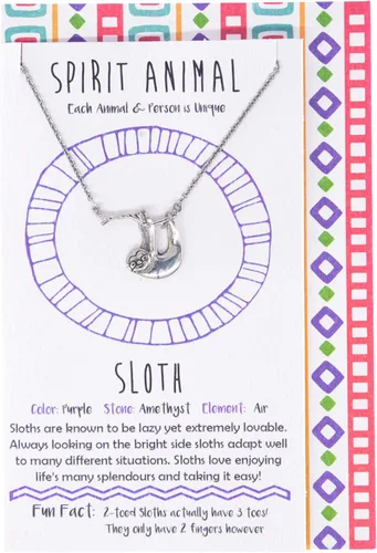Miniatura 3 de Shag Wear - Collar con dije de espíritu animal de peltre para mujer, con sobre de regalo