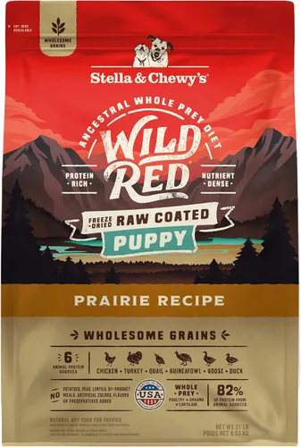 Miniatura 9 de Stella & Chewy's Wild Red - Alimento seco para perros con recubrimiento crudo, con alto contenido de proteínas y sin legumbres, receta de pradera