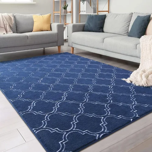 Miniatura 14 de Chicrug Alfombras Modernas de 2x8 Pies para Dormitorio y Sala de Estar, Alfombra de Pasillo de Espuma Viscoelástica de Pelo Bajo para Entrada