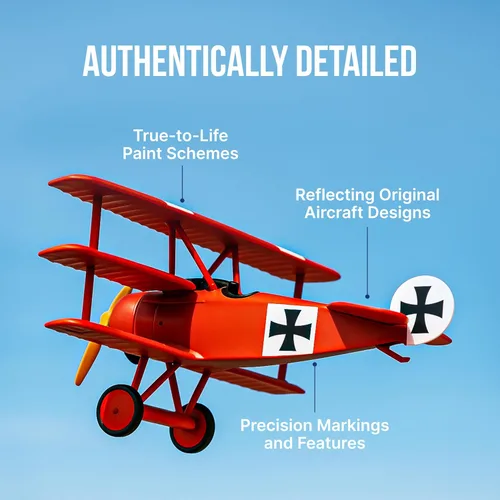 Miniatura 6 de Daron Worldwide Trading Fokker DR.I 1:63 Red Baron Vehículo
