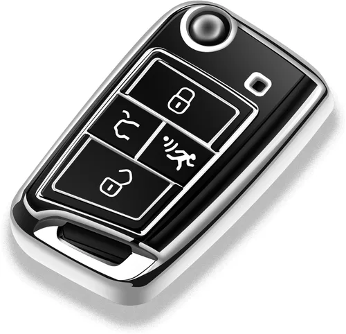 Miniatura 7 de Tukellen Funda para llavero Volkswagen, funda de TPU suave de alta calidad con protección completa para llavero VW Arteon Atlas Golf Jetta Passat