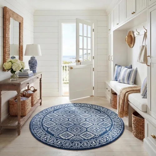 Miniatura 70 de Safavieh - Alfombra decorativa de la colección Tulum, modelo TUL264F, estilo marroquí, bohemio y desgastado, no suelta pelusa, para sala, vestíbulo