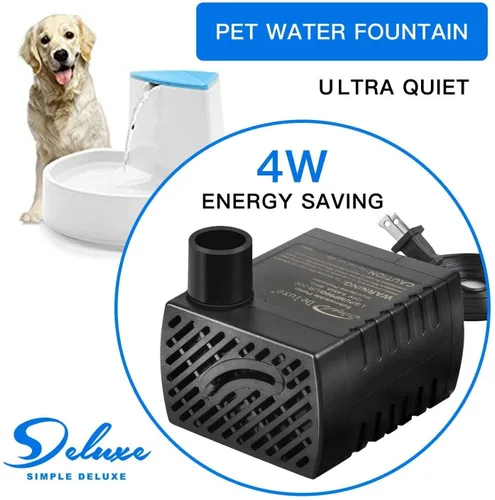 Miniatura 5 de Simple Deluxe Bomba de mesa de agua de 80 GPH con entrada ajustable para pecera, hidroponía, acuaponía, fuentes, estanques, estatuas, acuarios