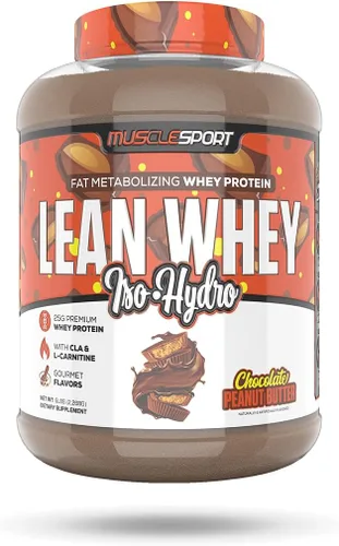 Miniatura 2 de Musclesport Lean Way Proteína vegetal - Mezcla de proteína de guisante y proteína de arroz integral, con CLA, MCT y L-carnitina añadidos, 20