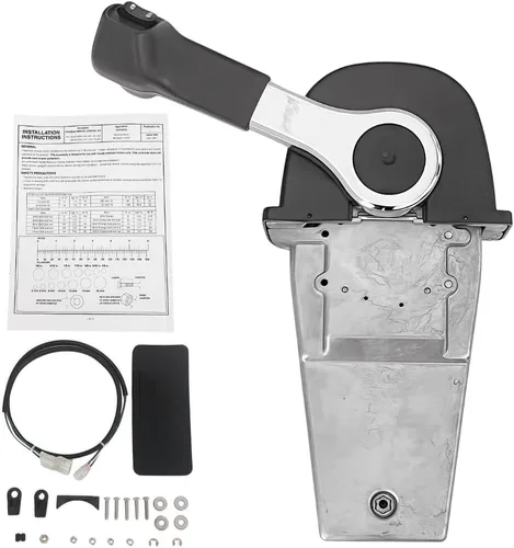 Miniatura 3 de Caja de control del acelerador marino 06240-ZW5-U20 06240-ZW5-U40 Adecuado para Honda Fueraborda Solo Motor Derecha Control Tirar para abrir