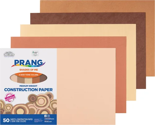 Miniatura 4 de Pacon, papel de construcción, Multicultural, en varios colores, Variados 12" x 18