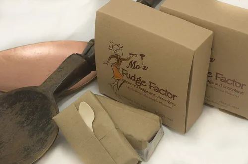 Miniatura 3 de Mo's Fudge Factor, Dulce de azúcar de nuez y caramelo de vainilla 2 libras