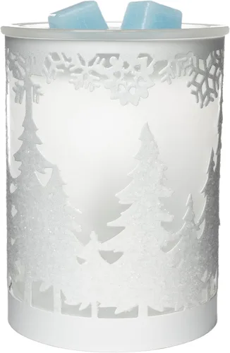 Scentsationals Calentador de cera de Navidad, calentador de cera derretida para derretidos perfumados, colección navideña, árboles de Navidad Lumi,