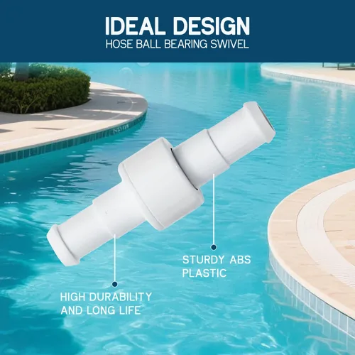 Miniatura 2 de Manguera de piscina Rodamiento de bolas Reemplazo giratorio para 180 280 380 Limpiadores de piscina D20 D-20