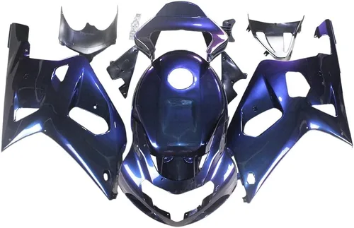 Miniatura 46 de Kit de carenado de inyección azul, negro y blanco para Suzuki GSXR600 GSX750 2006 2007 GSXR 600 GSX-R750 06 07 ABS Carenado de plástico completo