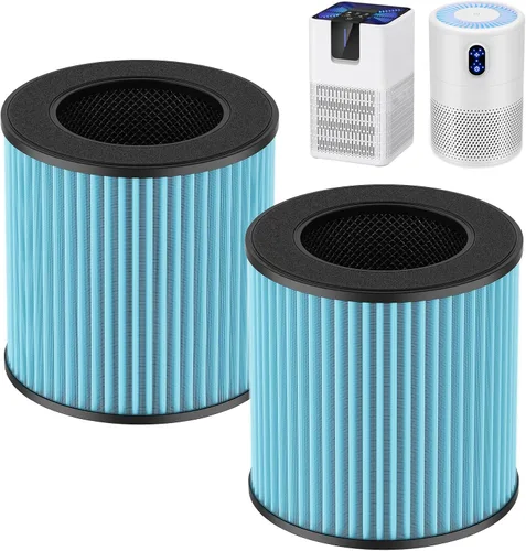 Miniatura 10 de Filtro de repuesto para purificador de aire B-D02L, compatible con purificadores de aire MOOKA y KOIOS B-D02L, purificador de aire VEWIOR B-D02U