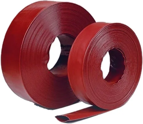 (1 1/2 pulgadas de diámetro x 100 pies) 150 PSI - Manguera de descarga plana y retrolavado de alta presión, alta presión, construcción de PVC