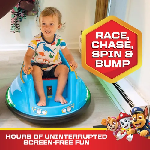 Miniatura 6 de Coche de choque FunPark de 6V para niños pequeños, coche eléctrico para niños, juguetes para montar para niños pequeños, coche de choque para bebés