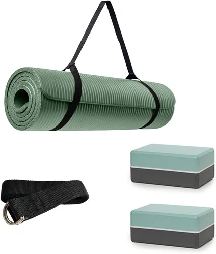 Miniatura 10 de Paquete de 5 o 6 kits de iniciación de ejercicio, accesorios de yoga y accesorios para la escuela, estudio, hogar