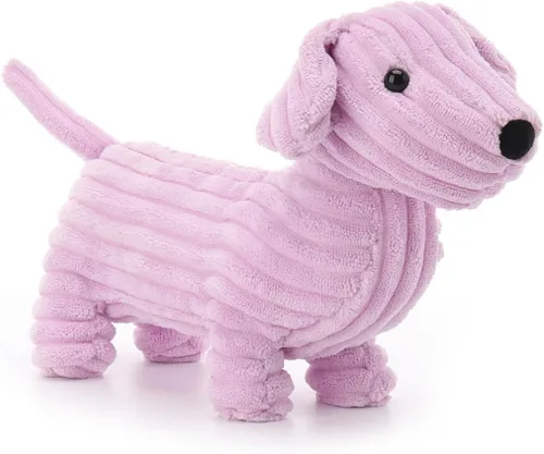 Miniatura 7 de Apricot Lamb Henry Dachshund - Animales de peluche para niños, suaves y lindos juguetes de peluche para bebé niña y niño, 10.6 pulgadas