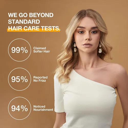 Miniatura 5 de GK HAIR Aceite para cabello encrespado, antiencrespamiento, aceite ligero perfecto para queratina, puntas rizadas, secas y dañadas, sin parabenos