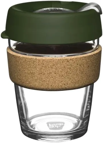 Miniatura 10 de Taza KeepCup Brew, de vidrio templado y corcho, Vidrio templado, Prensa