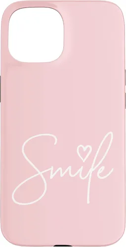Miniatura 6 de Linda funda de sonrisa rosa claro para iPhone 17
