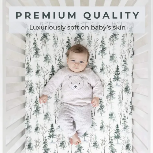 Miniatura 2 de Pobibaby Premium - Sábanas bajeras con bonitos estampados para cunas, moisés y cambiadores. Magical (2 unidades)