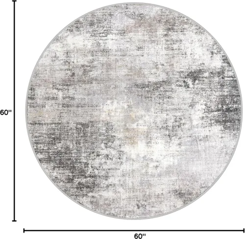 Miniatura 388 de IOHOUZE Alfombra abstracta lavable de 3 x 12 pies para pasillos, antideslizante para cocina, camino de entrada de lana sintética para interiores