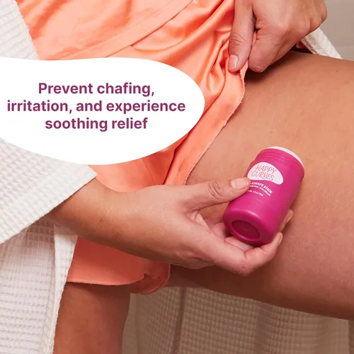 Miniatura 8 de HAPPY CURVES Barra antirozaduras – Protección contra rozaduras y fricción para mujeres, ideal para muslos, axilas y más – Protector de roce