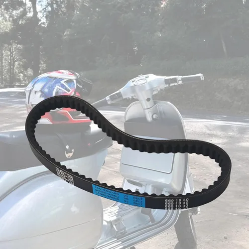 Miniatura 5 de Paquete de 5 correas de transmisión 669 18 30 CVT de repuesto para Taotao Roketa Vespa 49CC 50CC GY6 139QMB 139QMB 4 Strok Scooter ATV Go Kart