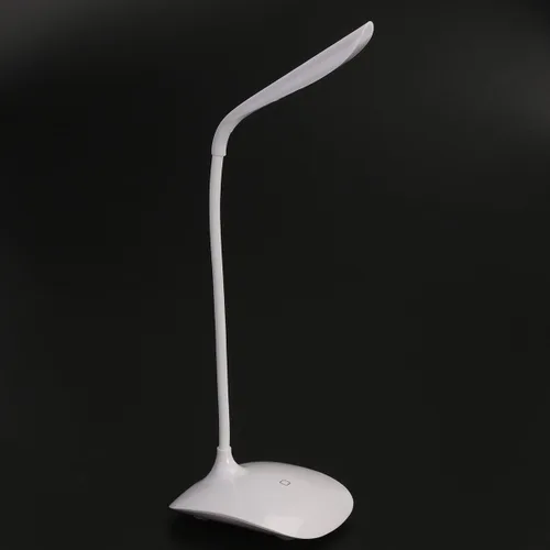 Miniatura 8 de Ipetboom Dimmable USB Desk Lamp with Sturdy Gooseneck LED Reading Light for Bedside Computer Desk Touch Control Brightness Eye Comfort