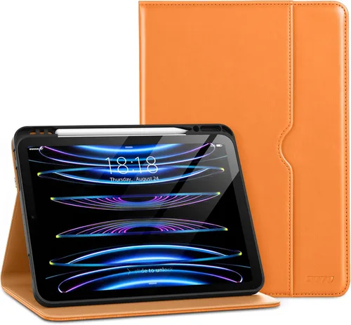 Miniatura 8 de DTTO para iPad Pro 12.9 6ª / 5ª / 4ª / 3ª generación Funda 2022/2021/2020/2018, Funda de cuero tipo folio con soporte integrado para lápiz Apple