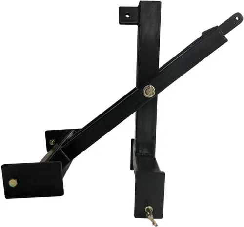 Miniatura 2 de Titan Attachments Elevador de tijera de 3 puntos para tractores de categoría 1, elevación de manipulación de materiales para elevar, bajar