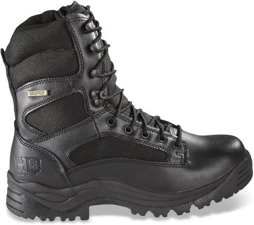 Miniatura 3 de HQ ISSUE Botas tácticas clásicas impermeables de 8 pulgadas con cremallera lateral para hombre